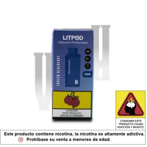 LIT POD FROZEN BLUEBERRY 50MG