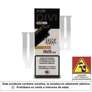 MIJO DIVI 10000 PUFFS MELON CHICLE ICE