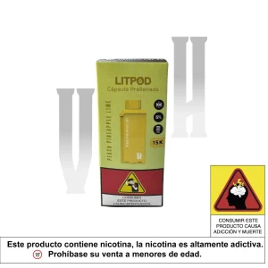 LIT POD PEACH PINEAPPLE LIME 50MG