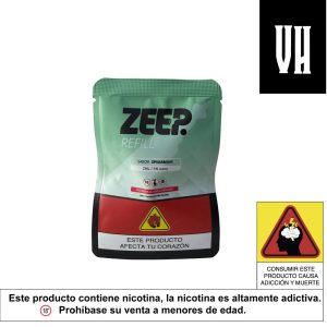 ZEEP RECARGA 2ML - SPEARMINT